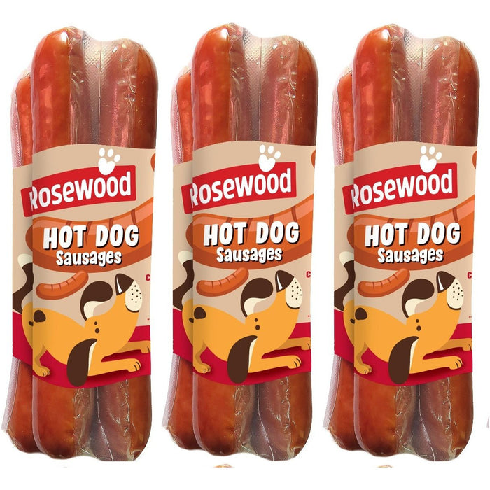 12 X Rosewood Hot Dog Sausages