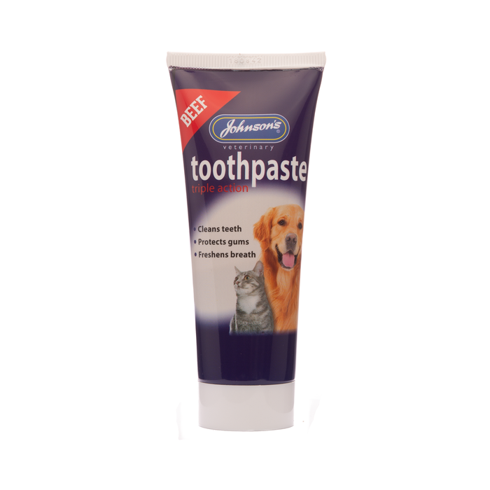 Johnsons Triple Action Toothpaste For Dogs And Cats 50g