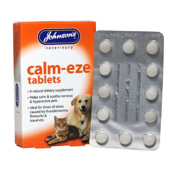 Johnsons Calm-Eze Tablets For Cats And Dogs