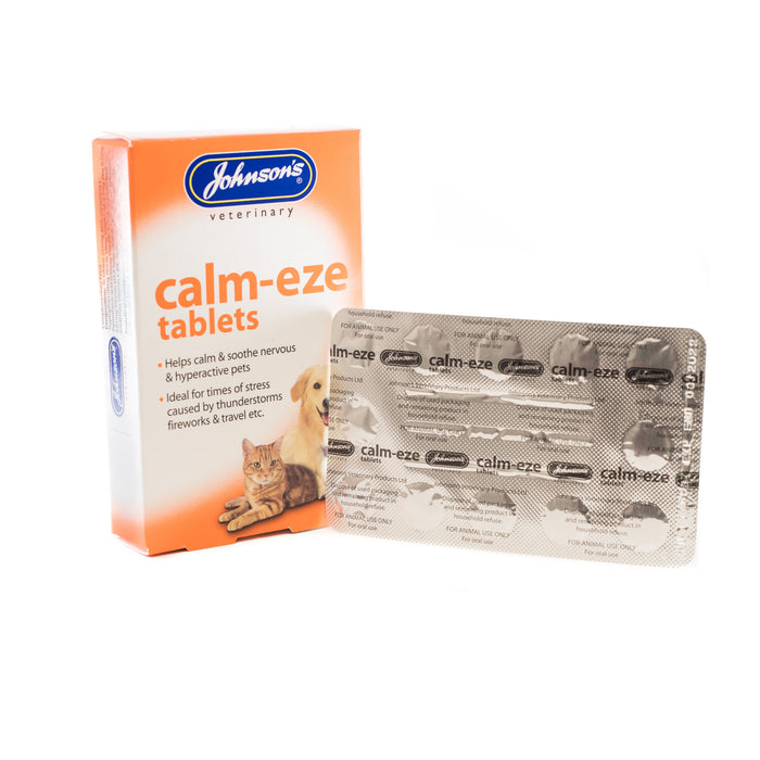 Johnsons Calm-Eze Tablets For Cats And Dogs