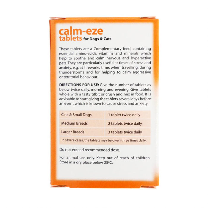 Johnsons Calm-Eze Tablets For Cats And Dogs