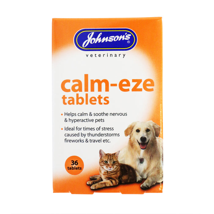 Johnsons Calm-Eze Tablets For Cats And Dogs