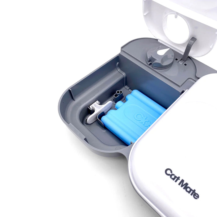 Cat Mate C200 Two Meal Automatic Dry and Wet Food Pet Feeder