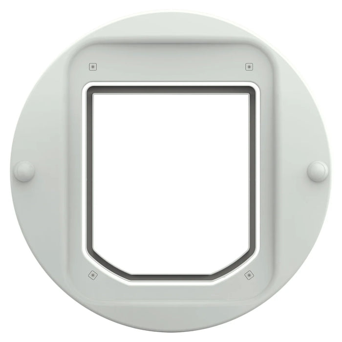 Cat Mate White Cat Flap Adapter Kit For Walls And Glass Panels