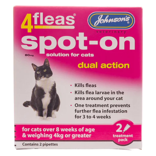 Johnsons 4Fleas Spot On For Cats