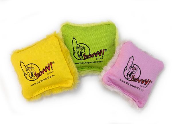 Pack Of 3 Yeowww Catnip Pillows