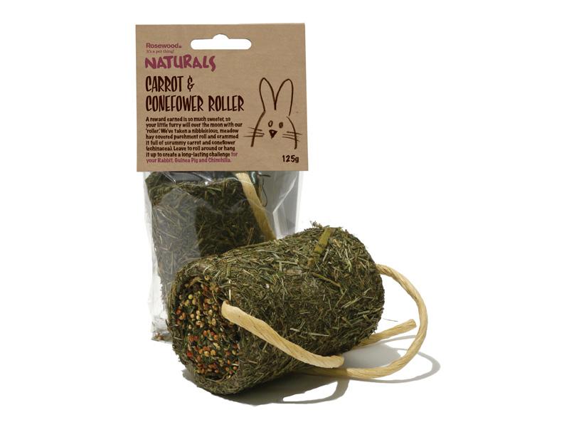 Rosewood Naturals Carrot And Coneflower Roller 125g