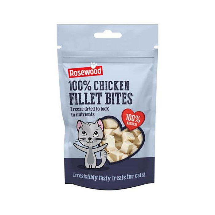 Rosewood Chicken Freeze Dried Cat Treats 15g Case Of 12