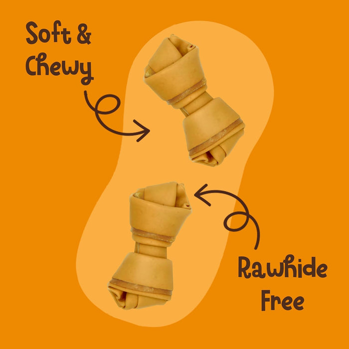 10 x Good Boy Chewables Bones With Chicken 112g Full Case