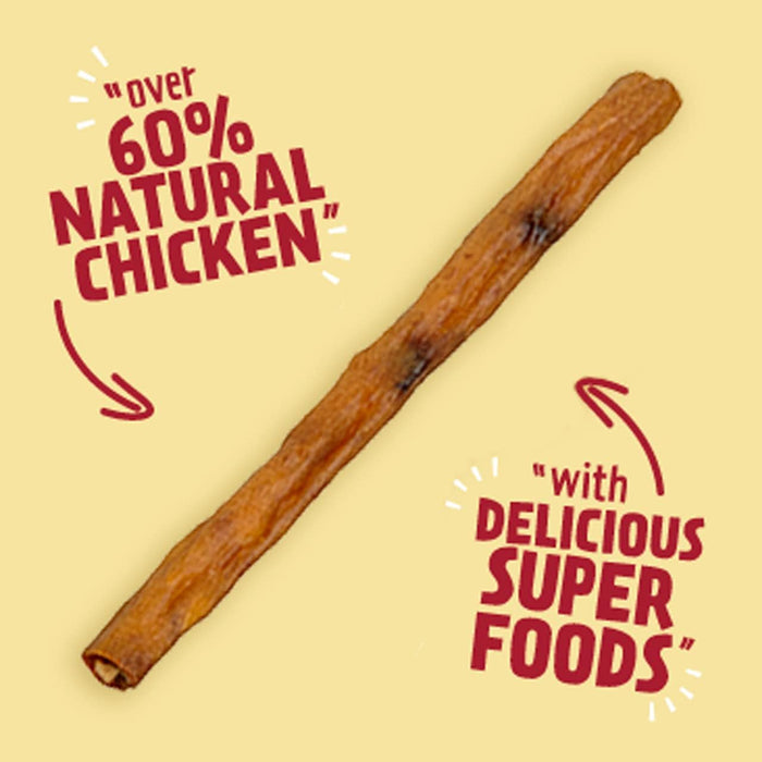 12 x Good Boy Super Licious Chicken With Apple And Cranberry Sticks 100g