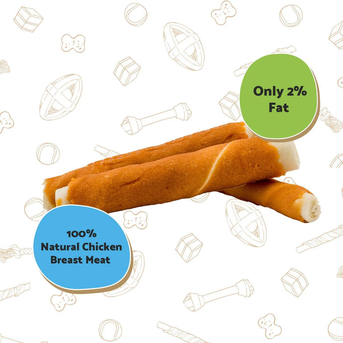 12 x Good Boy Jumbo Chewy Twists With Chicken 100g Full Case