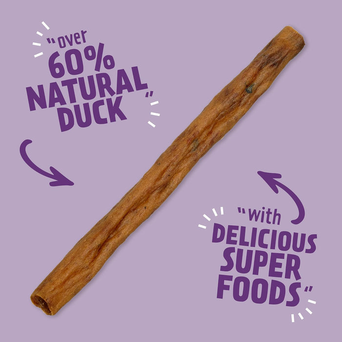 14 x Good Boy Super Licious Duck With Broccoli And Sweet Potato Sticks 70g
