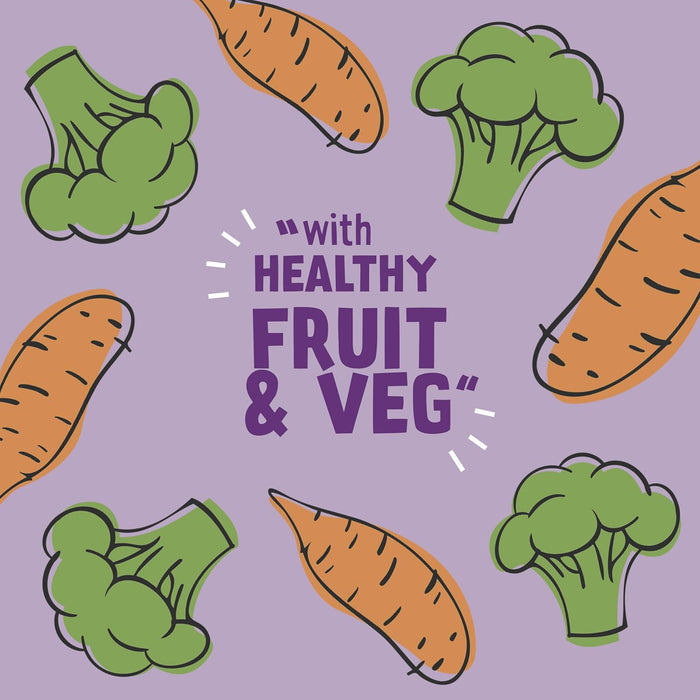 14 x Good Boy Super Licious Duck With Broccoli And Sweet Potato Sticks 70g