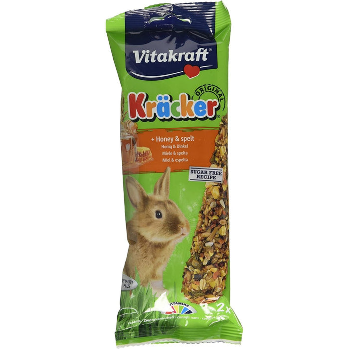 Vitakraft Kracker Honey And Spelt Rabbit Sticks 2Pcs Case Of 5 Packs