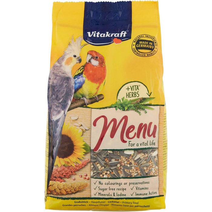 VItakraft Cockatiel Premium Menu Seed Food 1kg