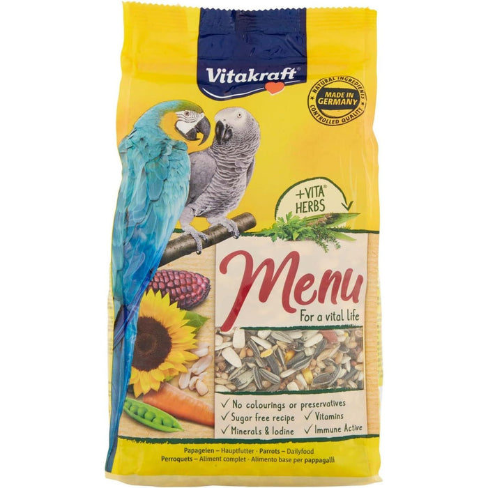 VItakraft Parrot Premium Menu Seed Food 1kg