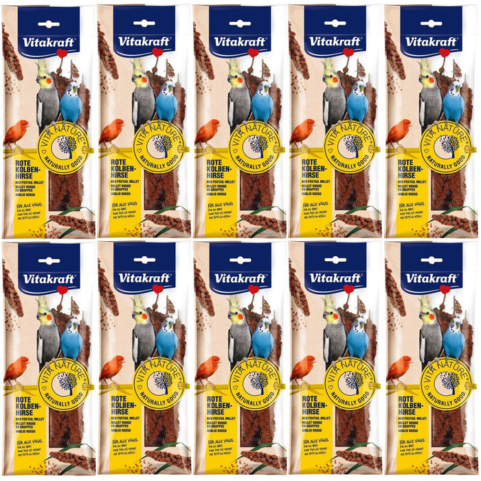 Vitakraft Vita Nature Millet Sprays 80g Case Of 10 Packs