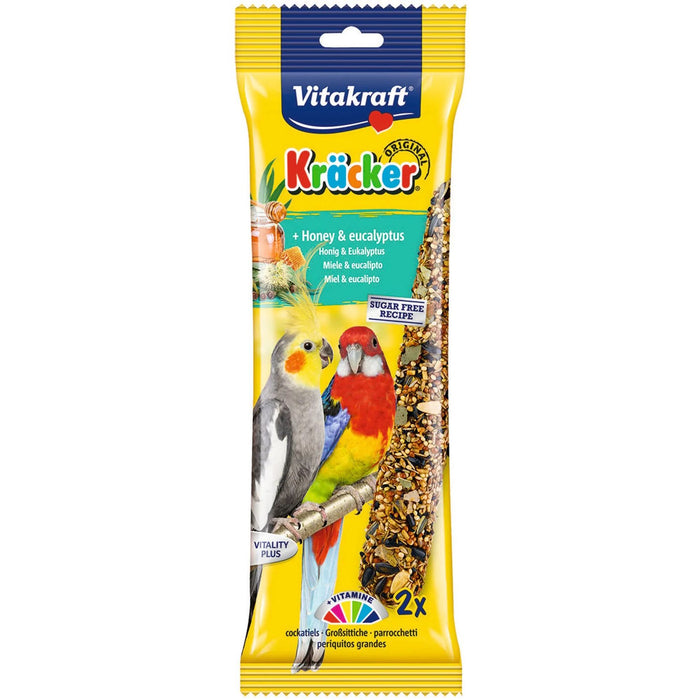 Vitakraft Kracker Mixed Pack Cockatiel Sticks 2Pcs Case Of 5 Packs
