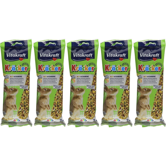 Vitakraft Kracker Multi-Vitamin Rabbit Sticks 2Pcs Case Of 5 Packs