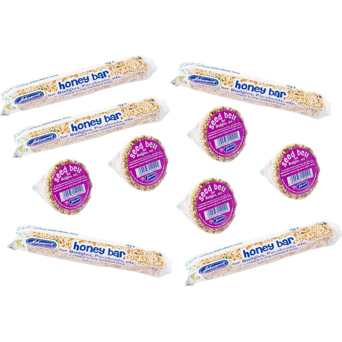 5 Honey Seed Bells And 5 Bars