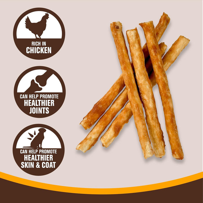Rosewood Collagen Chicken Rolls For Dogs (Full Case of 12 Packs)