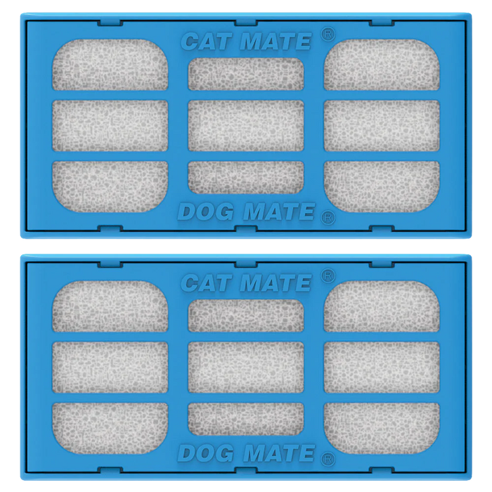 Cat Mate And Dog Mate Pet Fountain Replacement Filter Cartridges x 2