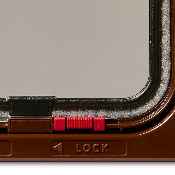 Cat Mate Lockable Cat Flap Brown (304B)