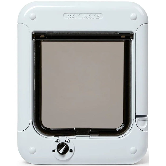 Cat Mate White Rotary 4 Way Locking Cat Flap (358W)