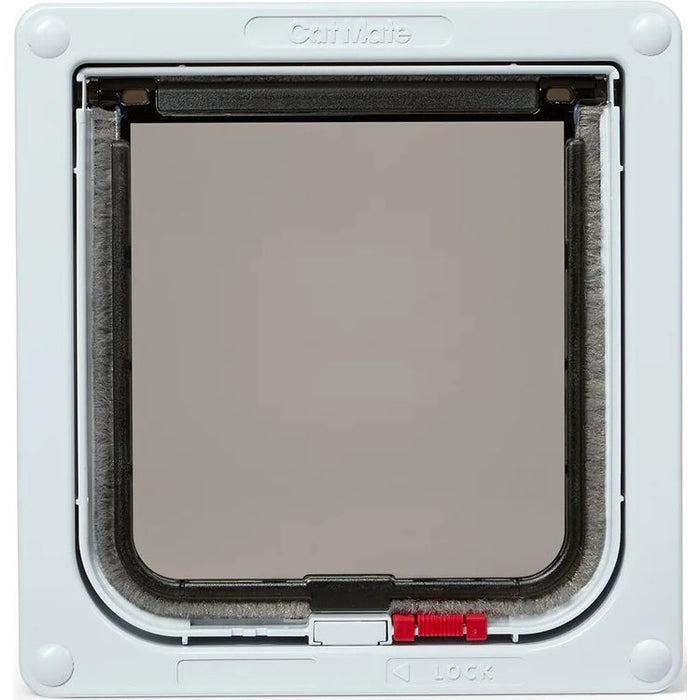 Cat Mate Lockable Cat Flap White (304W)