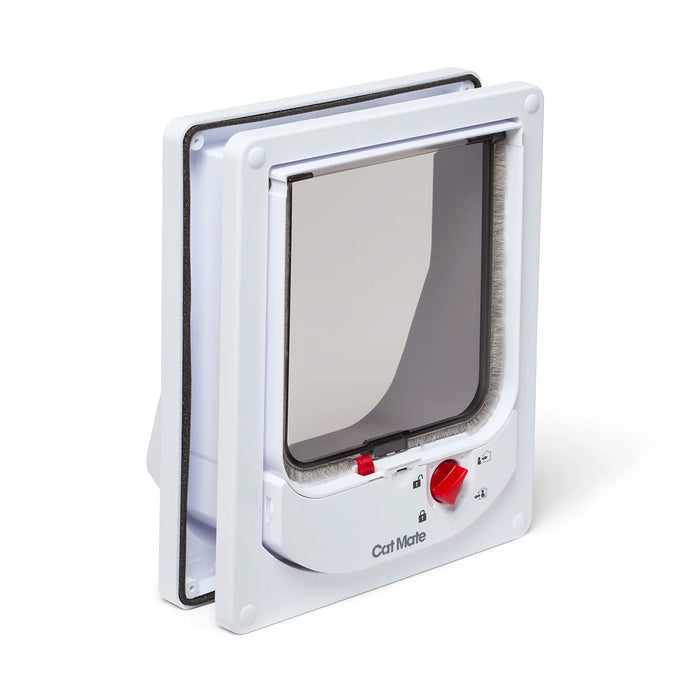 Cat Mate White Electromagnetic Cat Flap (254W)