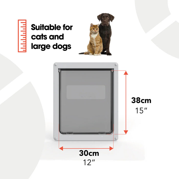 Dog Mate Large Dog Door White (216W)