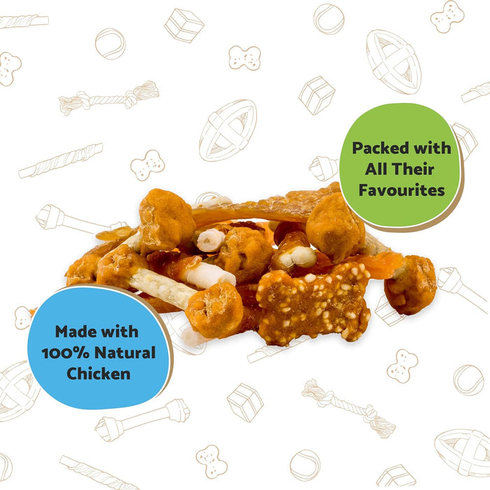 3 x 320g Good Boy Chewy Chicken Variety Pack Full Case