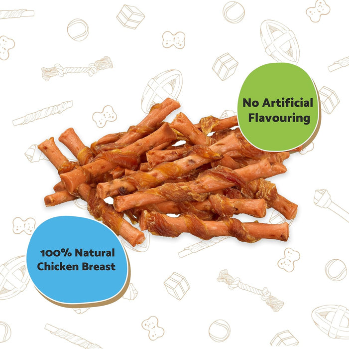 10 x Good Boy Chewy Chicken With Carrot Sticks 90g Full Case