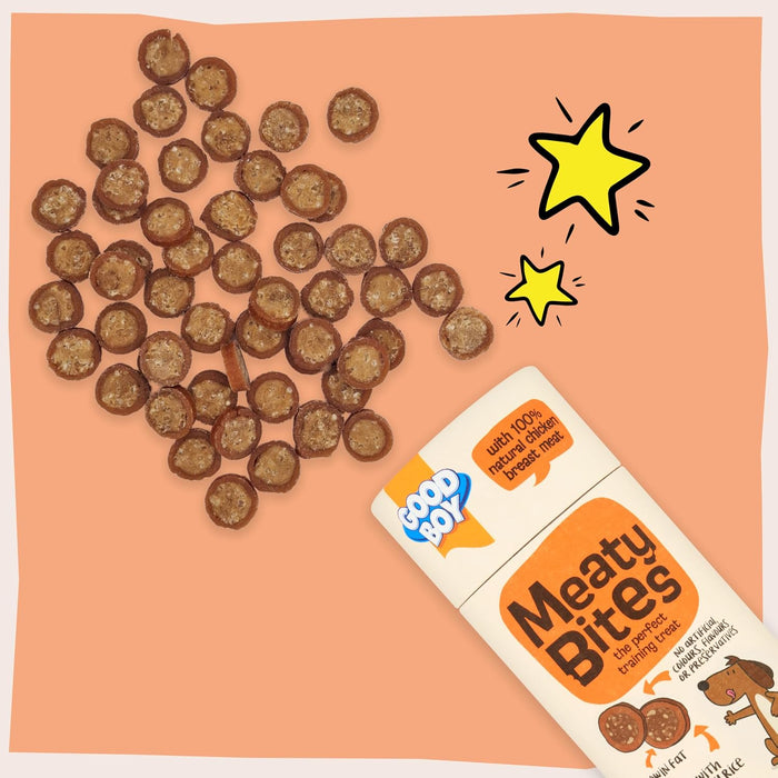 Good Boy Meaty Bites Chicken With Rice 70g Case Of 6