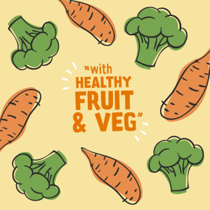 12 x Good Boy Super Licious Chicken With Broccoli And Sweet Potato Sticks 100g