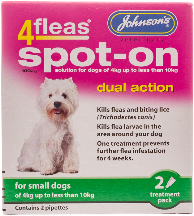 Johnsons 4Fleas Spot On For Small Dogs