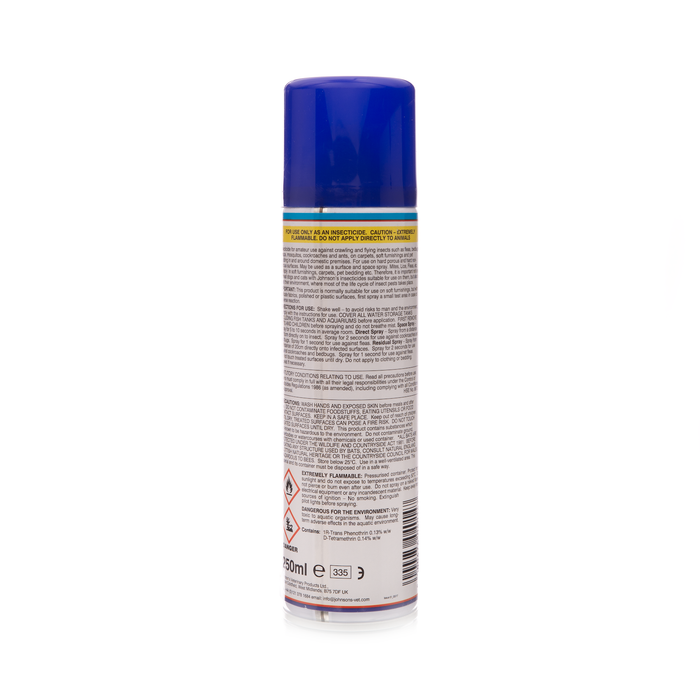 Johnsons Extra Guard House Flea Spray Plus 250ml