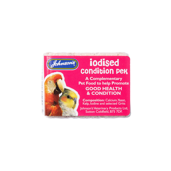 Johnsons Iodised Condition Pek Blocks x 10