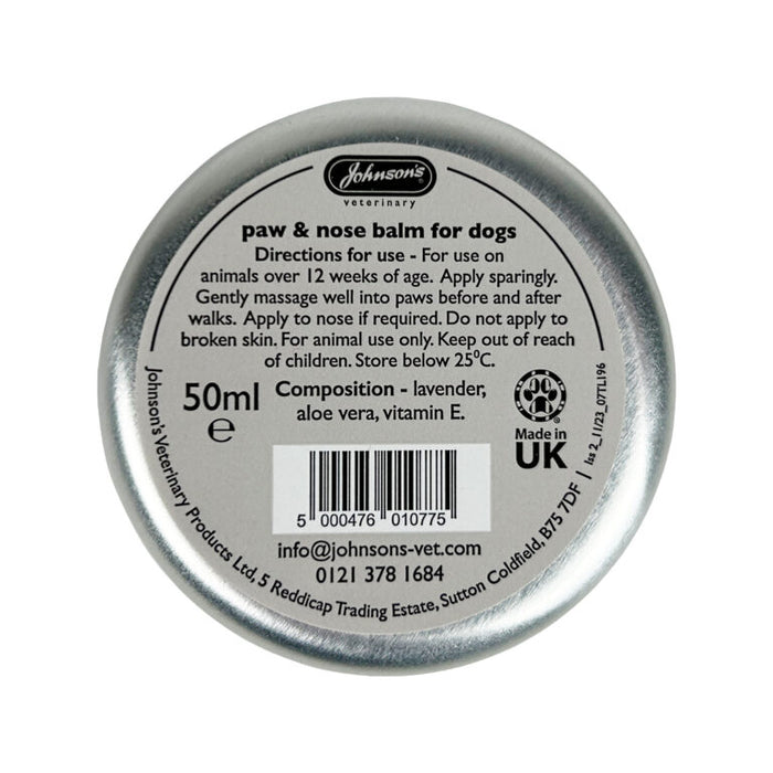 Johnsons Paw And Nose Balm For Dogs