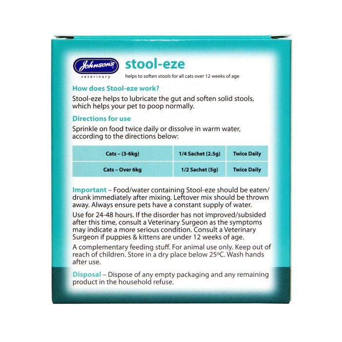 Johnsons Stool-Eze For Cats