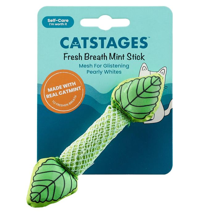 Pack Of 3 Catstages Fresh Breath Mint Sticks For Cats