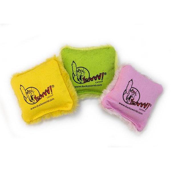 Pack Of 3 Yeowww Catnip Pillows