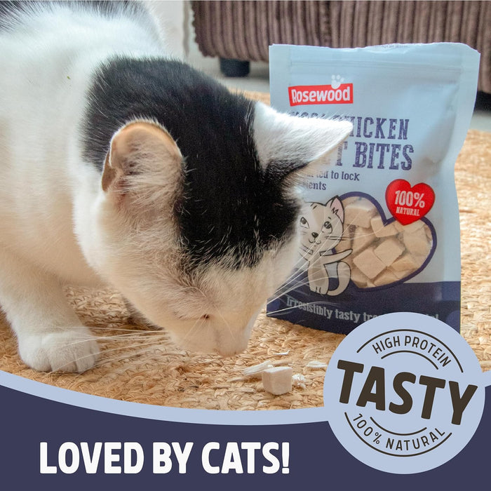 Rosewood Chicken Freeze Dried Cat Treats 15g Case Of 12