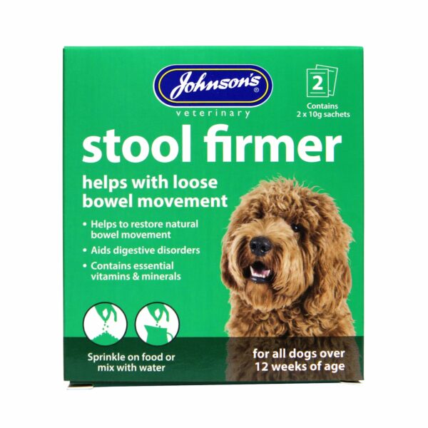 Johnsons Stool Firmer For Dogs