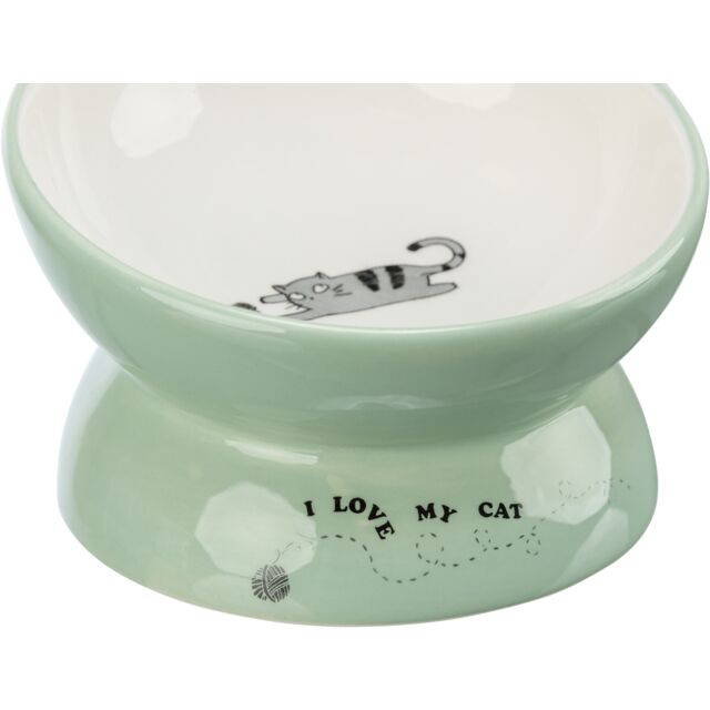 Trixie Elevated Ceramic Cat Bowl