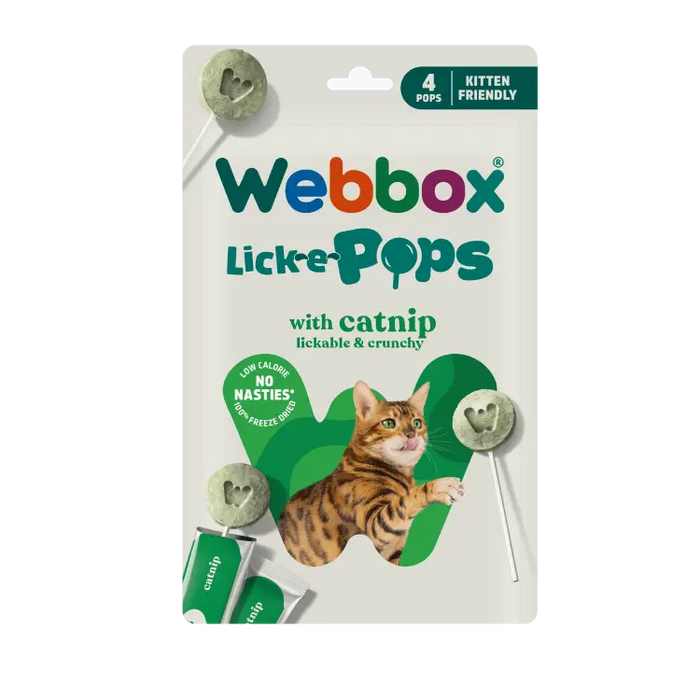 Webbox Lick-E-Pops Catnip