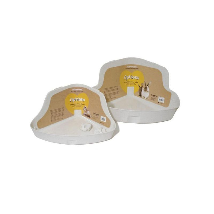 Rosewood Small Animal Corner Litter Tray
