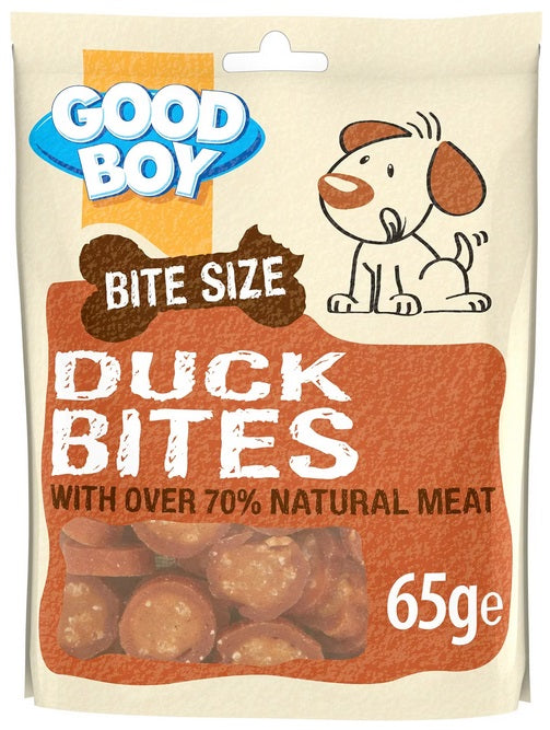 Case of 10 Good Boy Duck Bites 65g