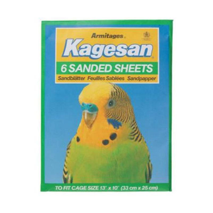 18 Kagesan Green Sanded Bird Sheets 13" x 10"