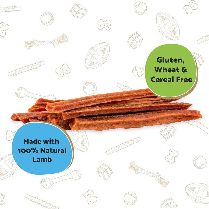 10 x Good Boy Chewy Lamb Strips 80g Case